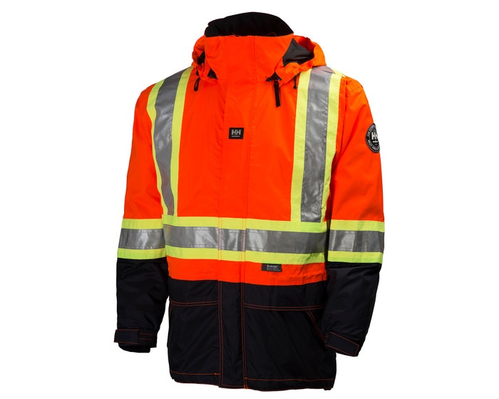 Buy Hydrowear Neer Multi Fire Retardant Hi-Vis Anti-Static Waterproof Parka Jacket Orange From £93.14 - View #7