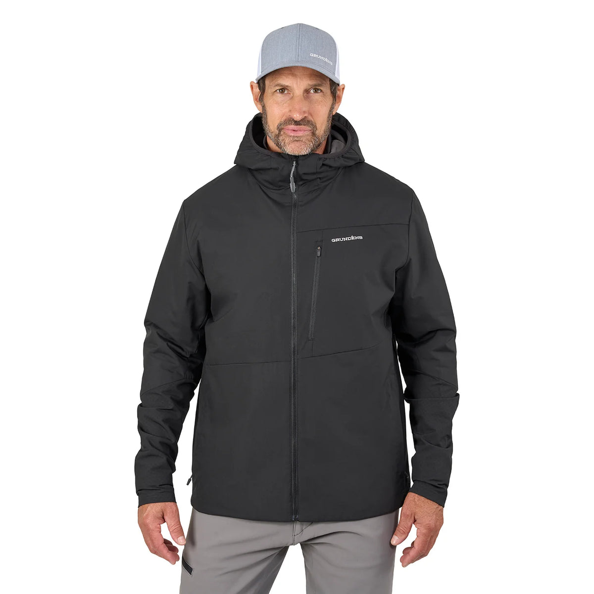 GRUNDENS TURBULENCE HYBRID HOODIE - 20065 – Beatons Wholesale